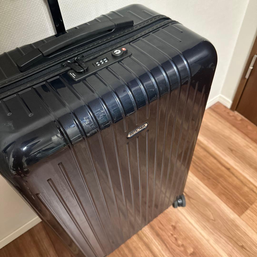 国内正規品 保証書付 リモワ RIMOWA サルサエアー　4輪 65L 紺 林五