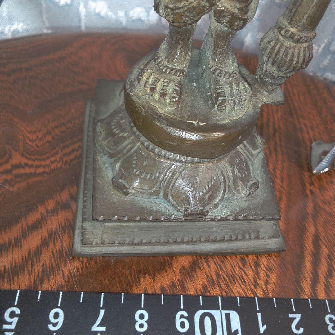 青銅製の多腕神像 骨董 中国美術？