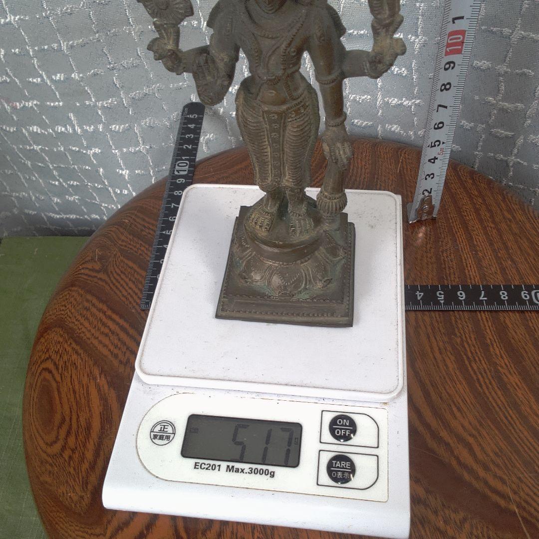 青銅製の多腕神像 骨董 中国美術？