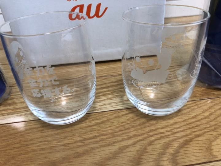 三太郎 限定グッズ ペアグラス ペアメガホン