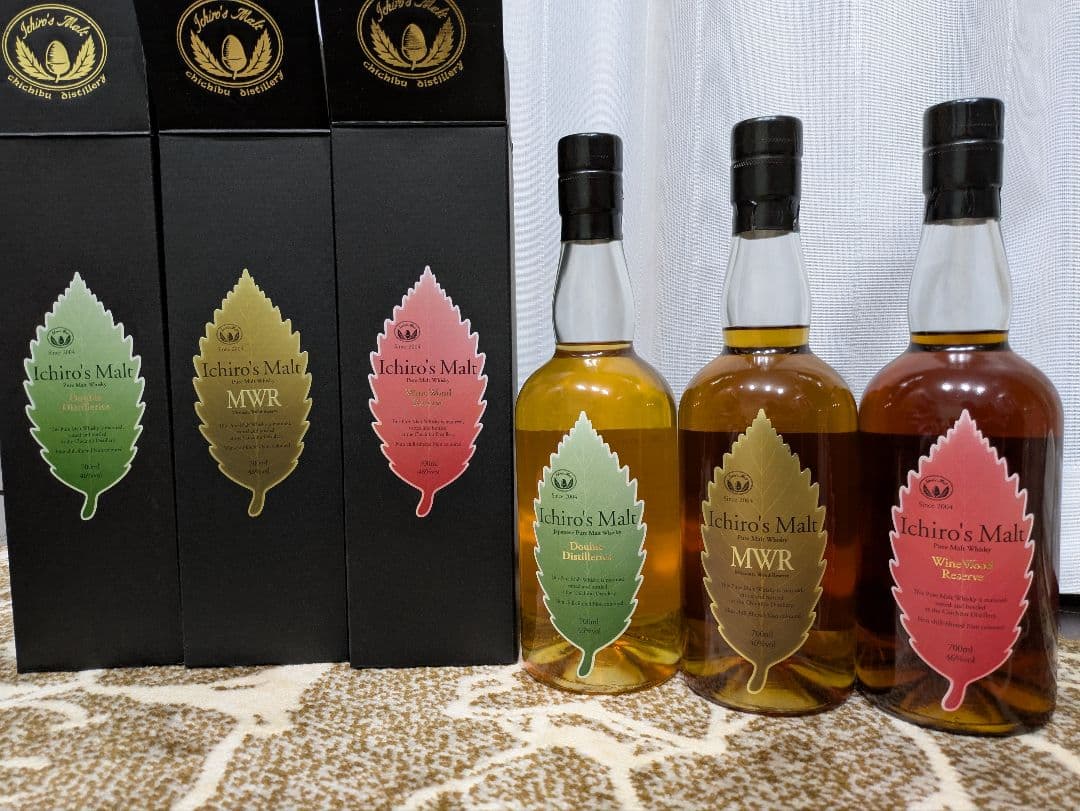★大特価限定★イチローズモルト リーフシリーズ 3本セット 700ml 旧ラベル