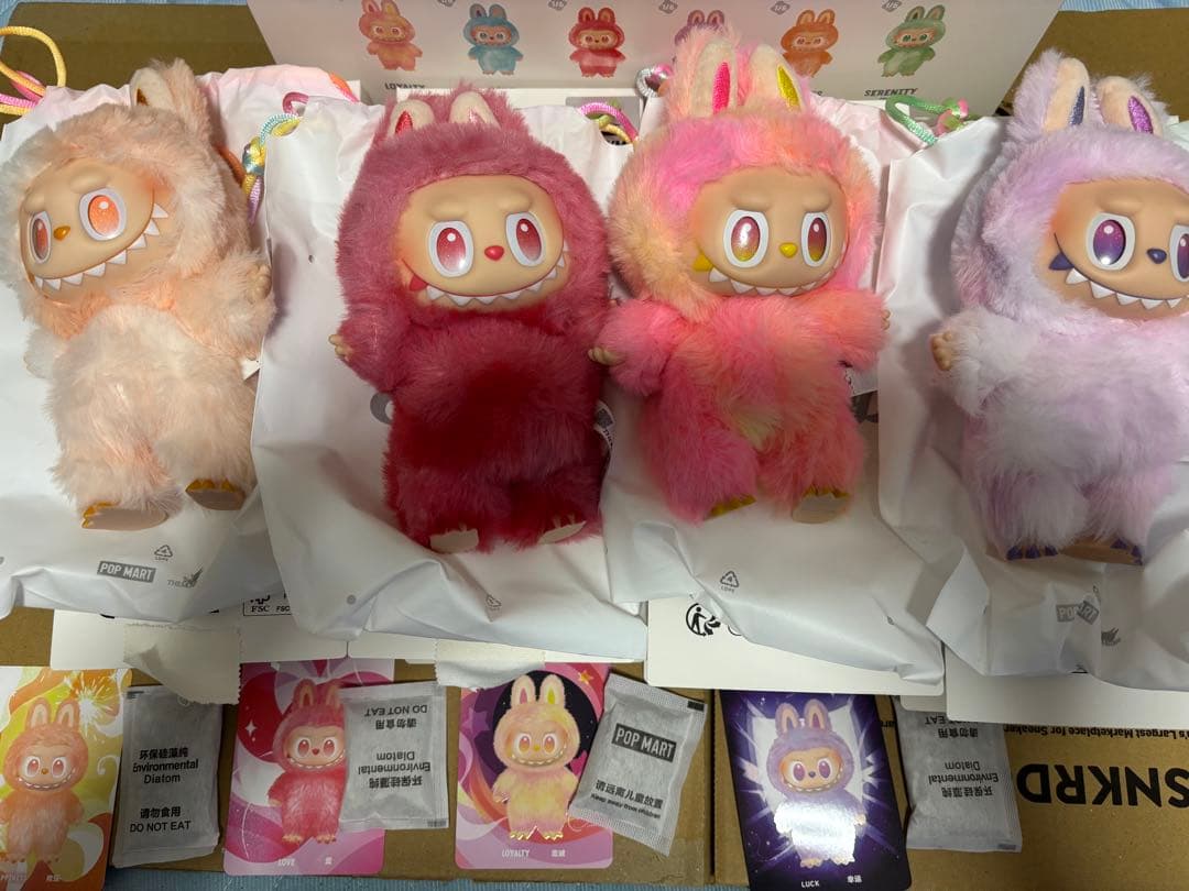 l*♡様 ラブブ　エナジー　4体セット　LABUBU