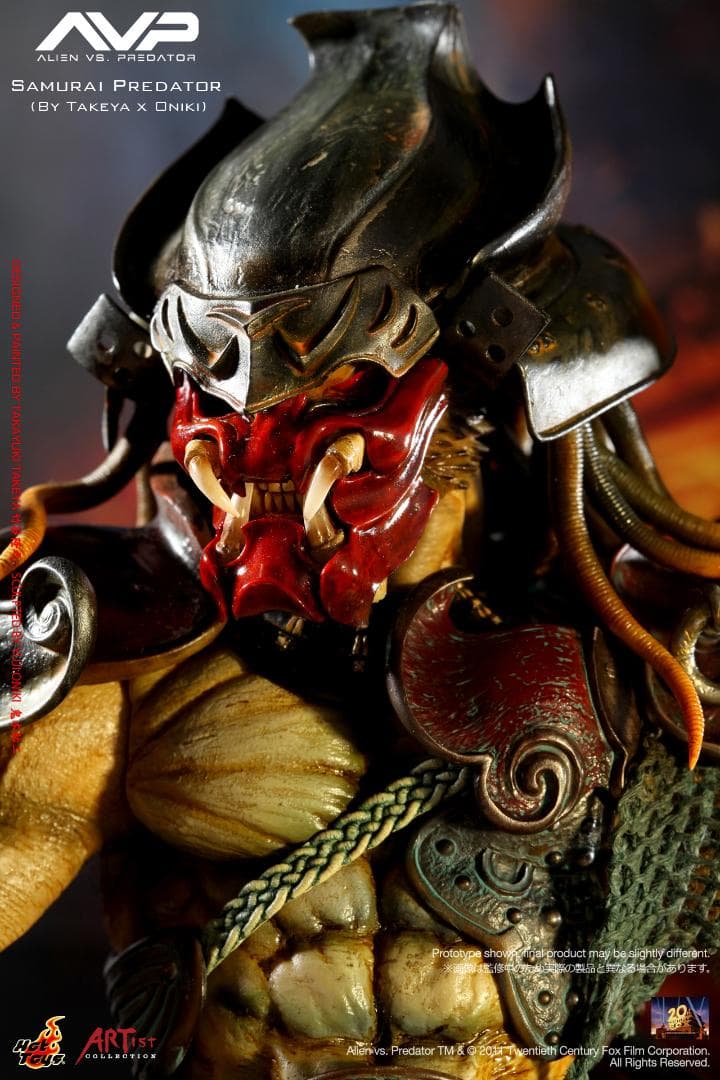 未開封サムライ・プレデター エイリアンVSプレデター アーティストコレクション