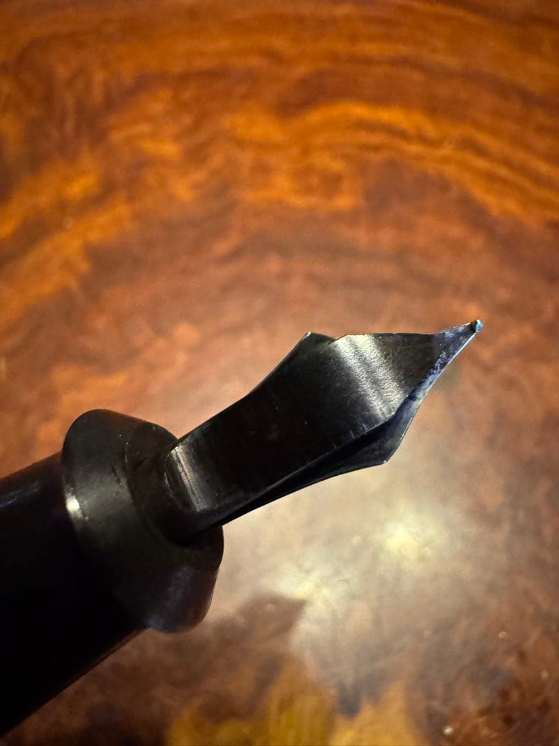 ビンテージ超極太万年筆14K刻印　メーカー不明　ジャンク