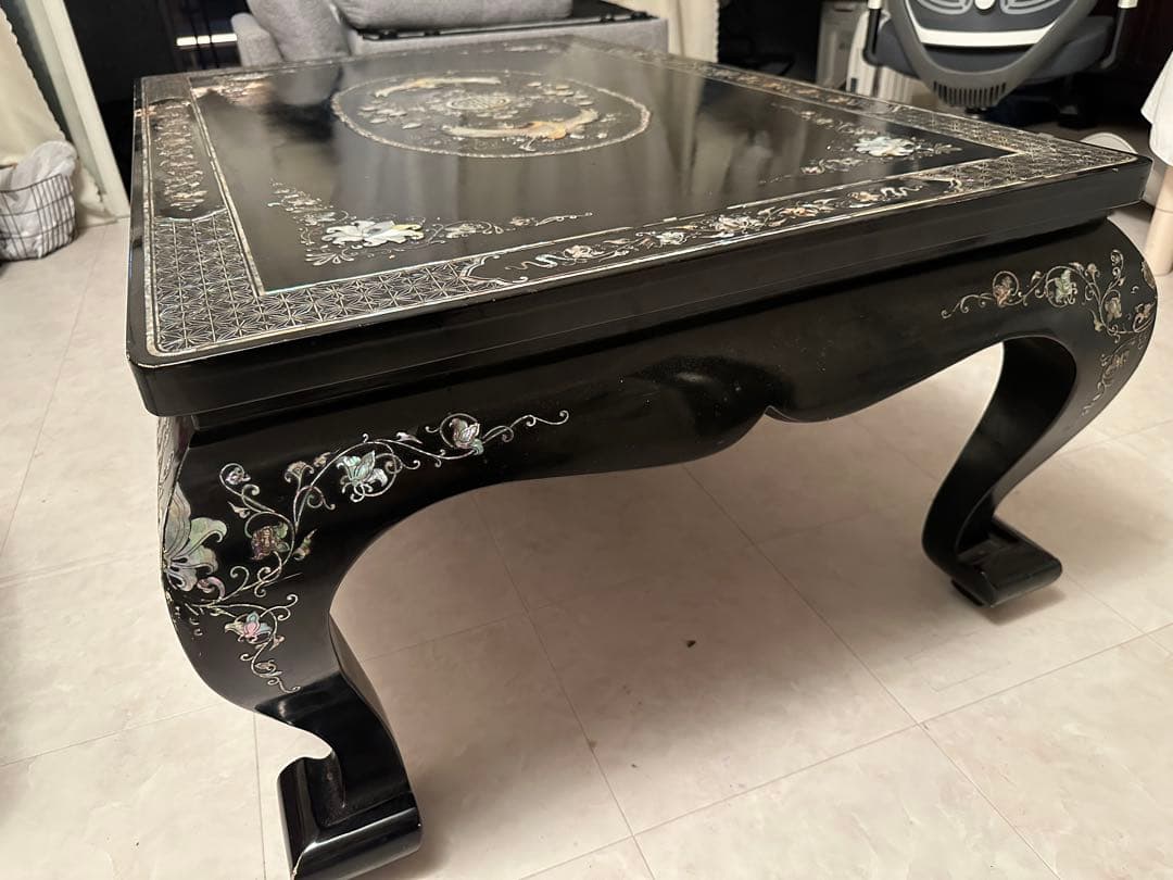 螺鈿 テーブル 中古