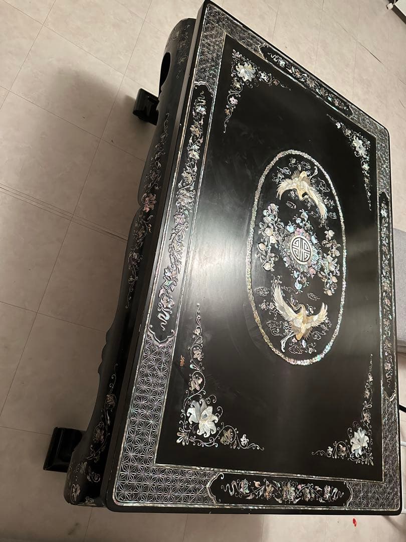 螺鈿 テーブル 中古