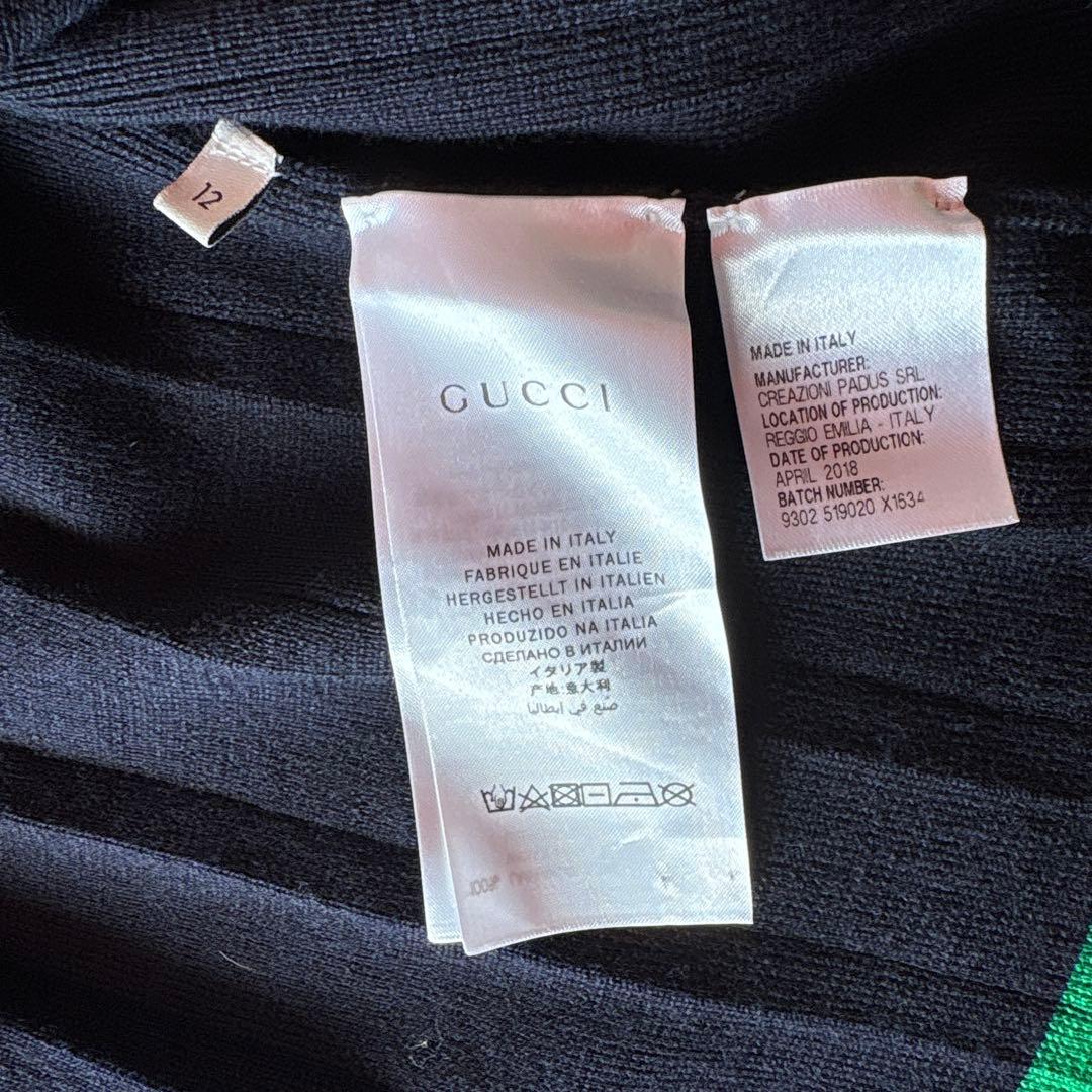 お値下げ✨GUCCI⭐️大人もOK・プリーツスカート（12Y）