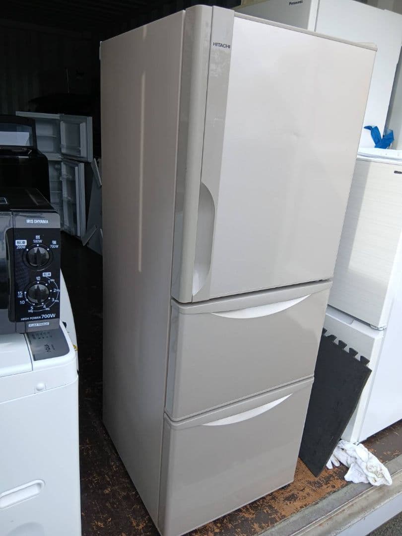 全国送料無料　美品　日立　3ドア　ノンフロン冷凍冷蔵庫