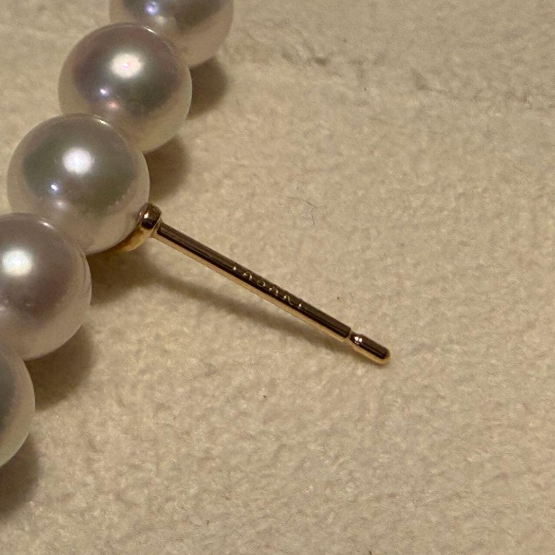 TASAKI タサキ バランス プラス　ピアス　YG イエローゴールド