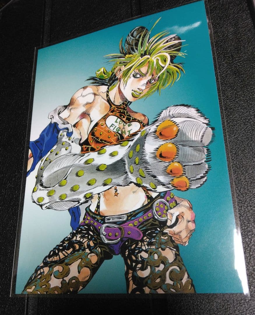 ジョジョの奇妙な冒険　空条徐倫　2003年ジャンプフェスタ　ポストカード