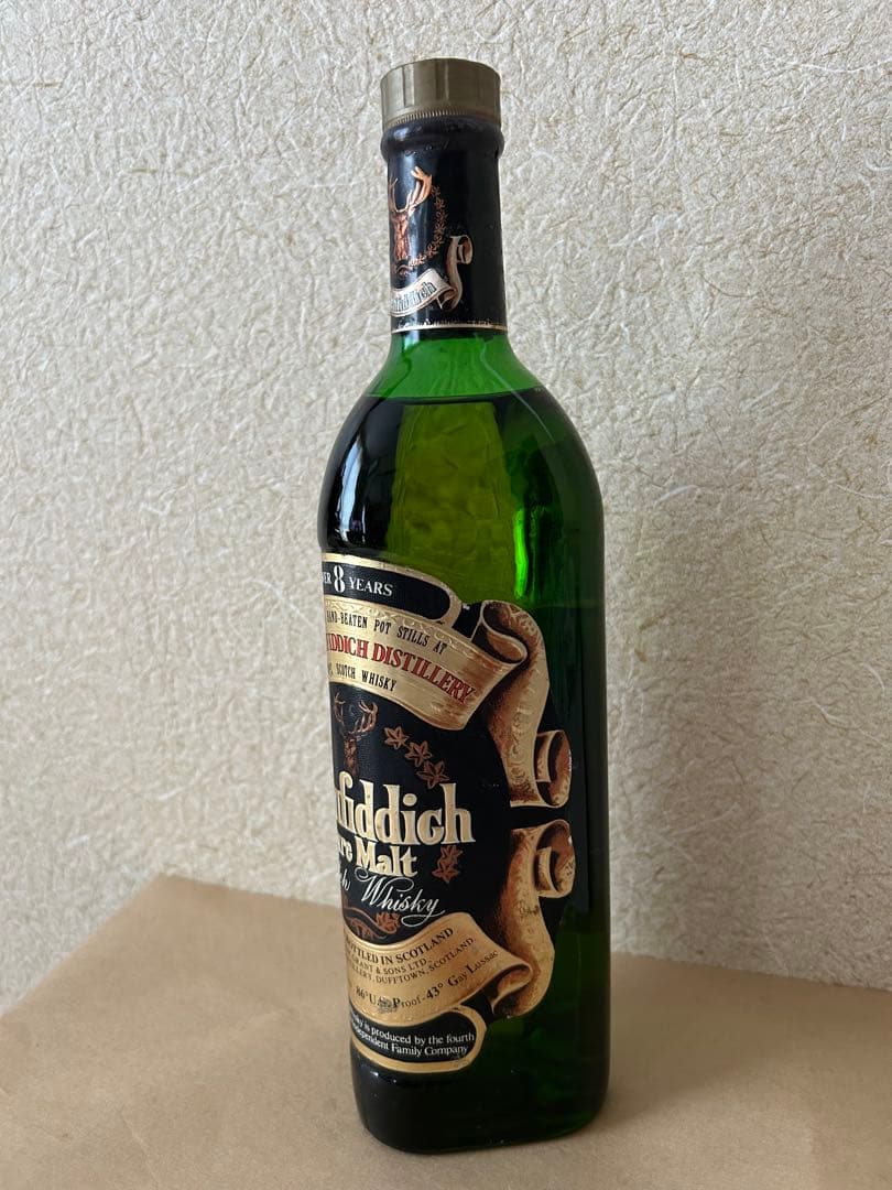 Glenfiddich 8年 ピュアモルトウイスキー