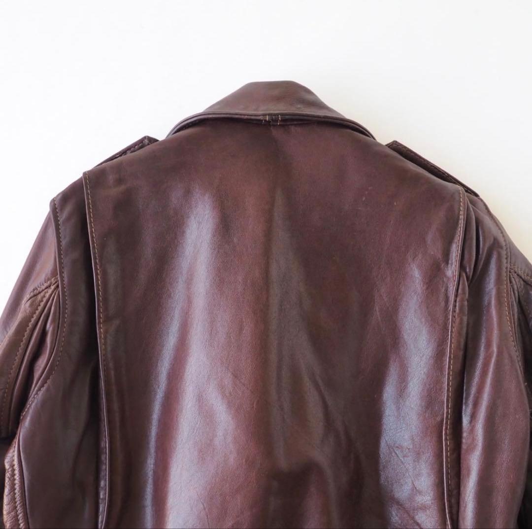 n*s様 Schott　size36　a-2　レザージャケット　シングルライダー