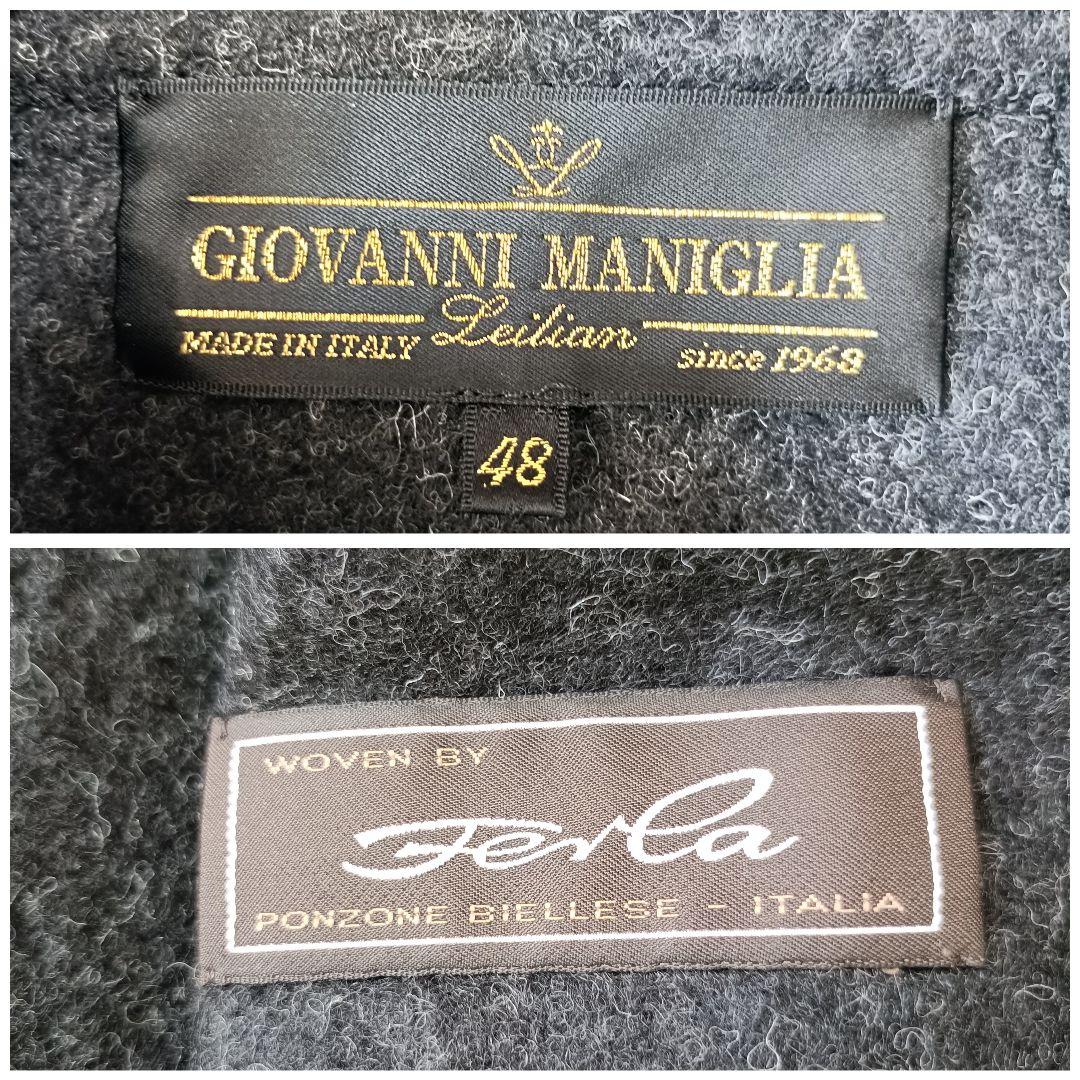 美品♪レリアン ダブルPコート イタリア フェルラ アルパカ生地 XL