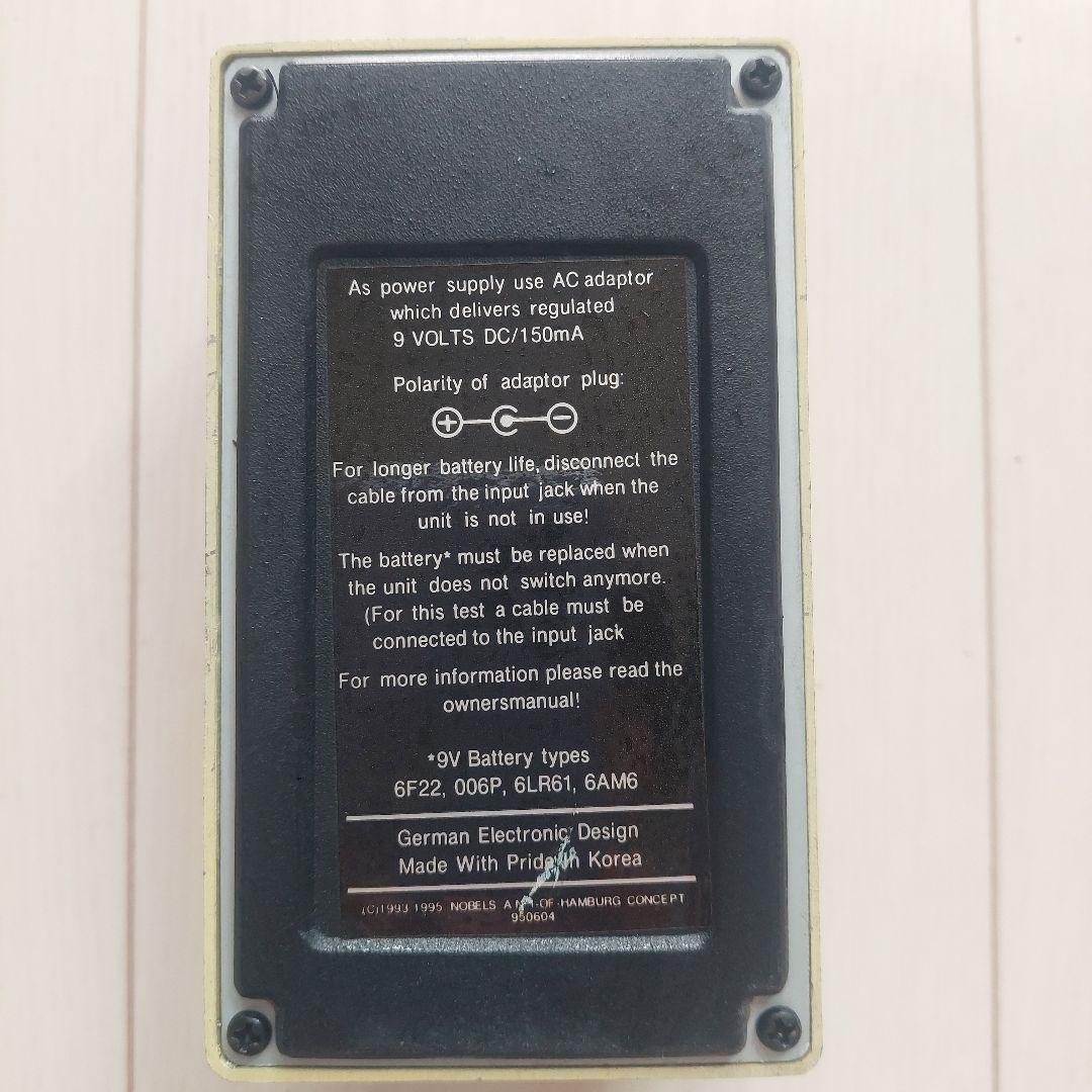 【Nobels 】DT-1◆ Distortion◆箱・取扱説明書付き