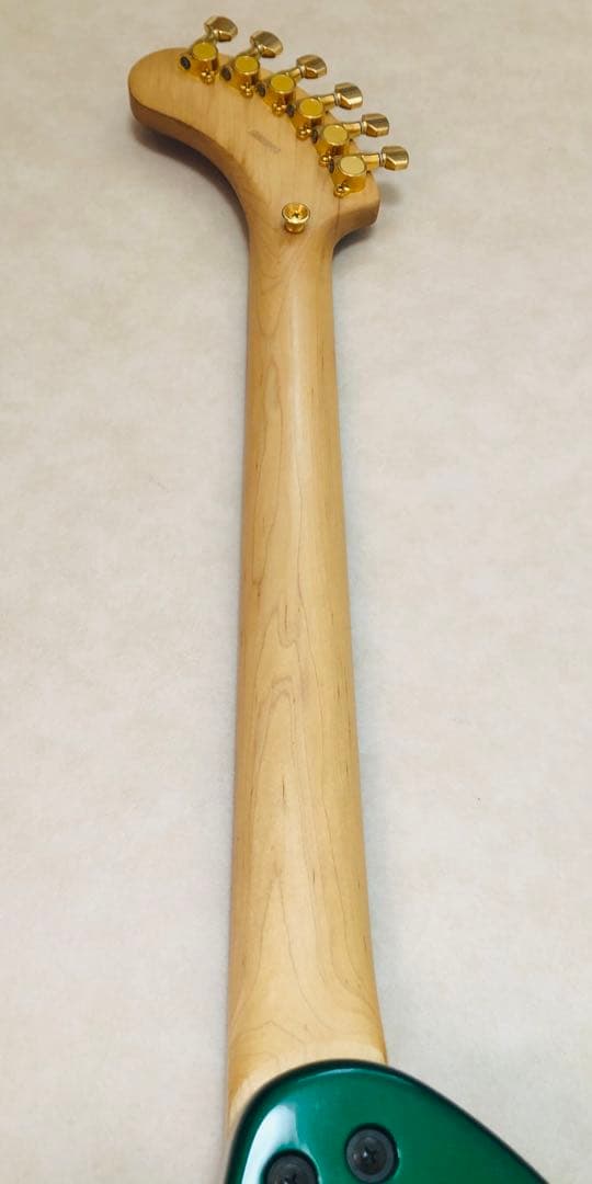 最終値下！【美品】ZO-3 芸達者 グリーン アンプ内蔵ミニギター 専用ケース付