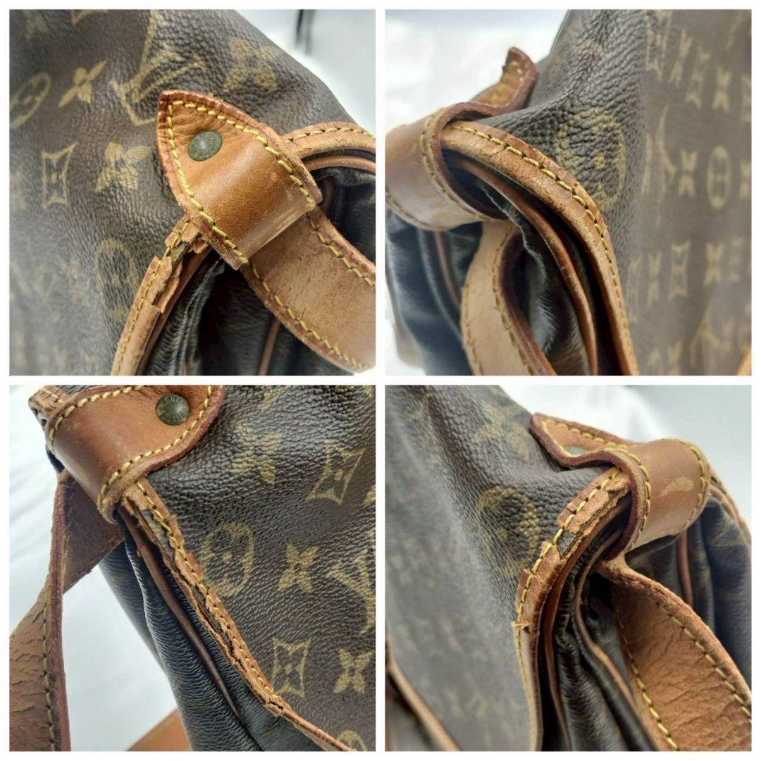 1238 ルイヴィトン ショルダーバッグ ソミュール35モノグラム