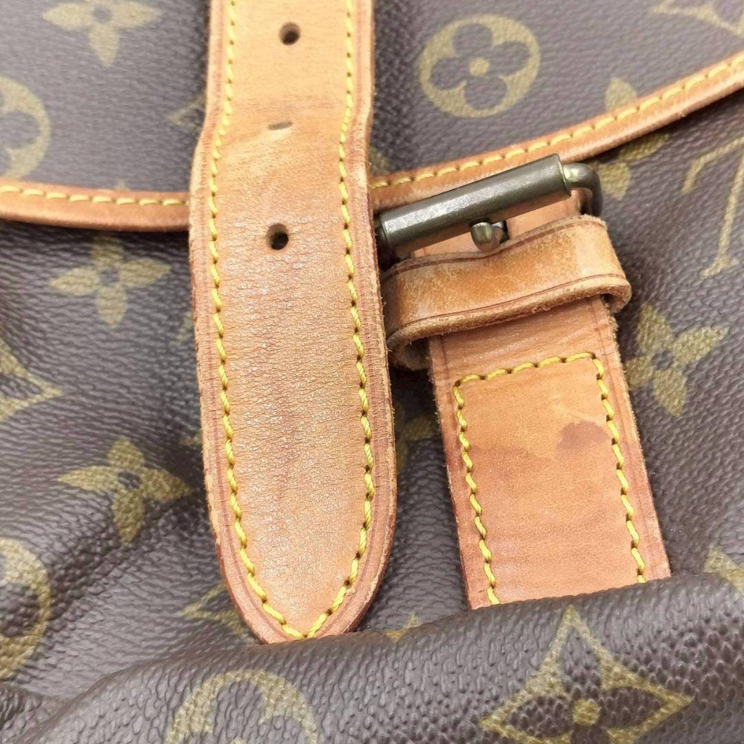 1238 ルイヴィトン ショルダーバッグ ソミュール35モノグラム