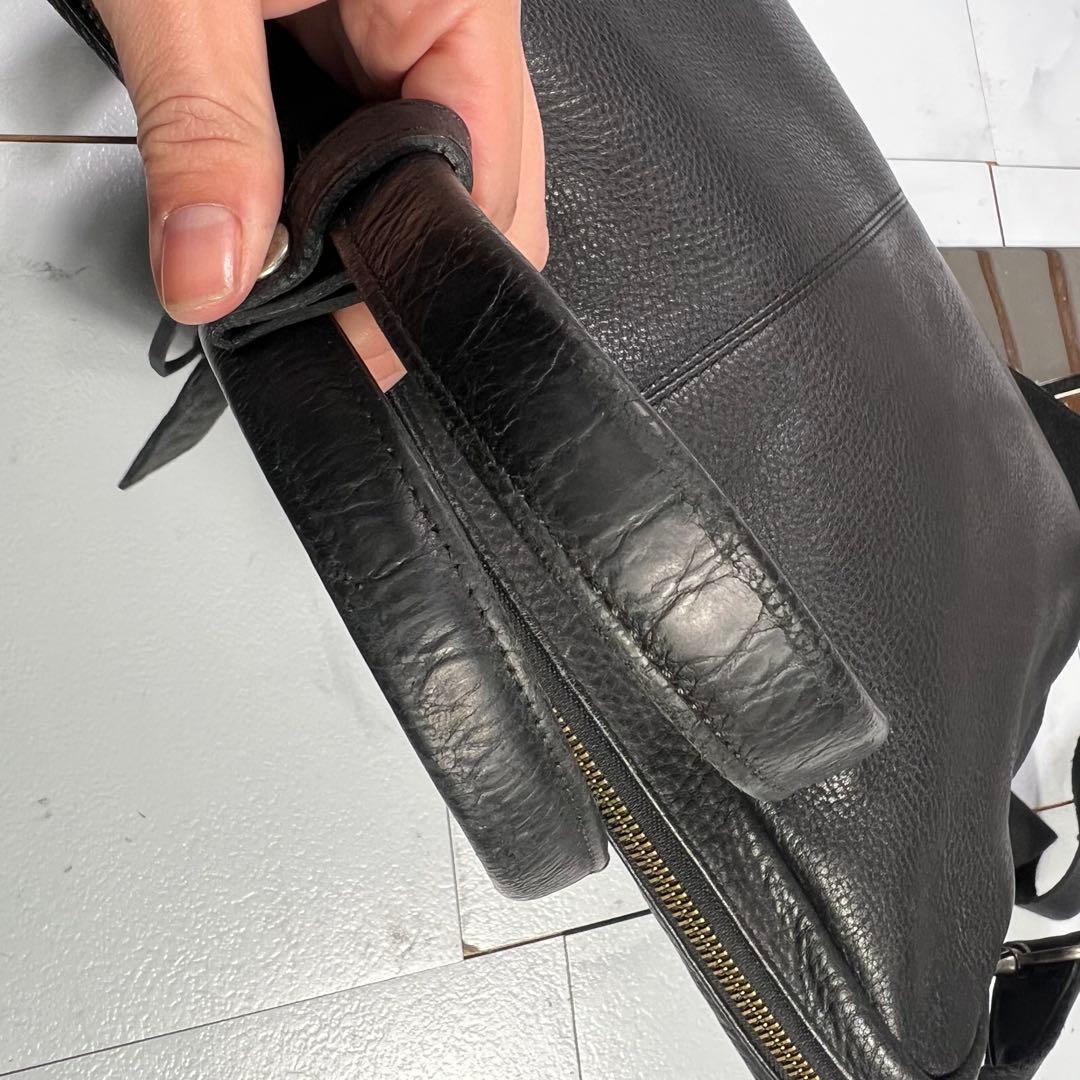 PORTER ポーター ウィズ ビジネスバッグ 2wayショルダー シボ革