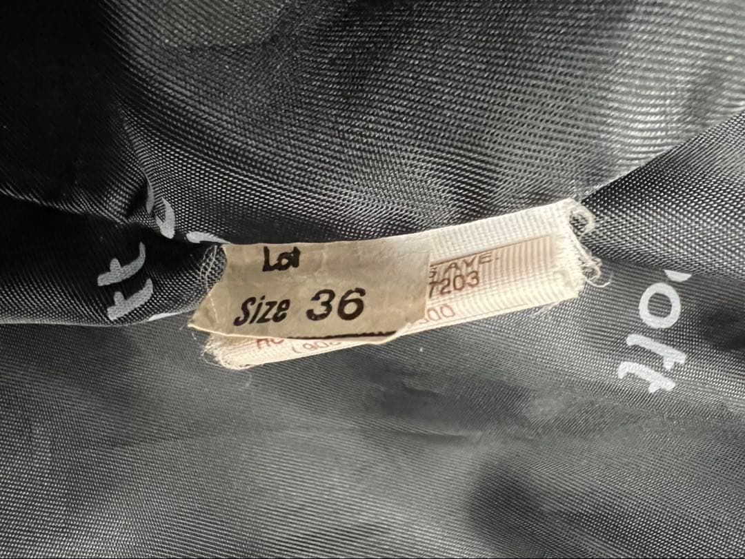 ショット　SCHOTT ライダース　シングル　36