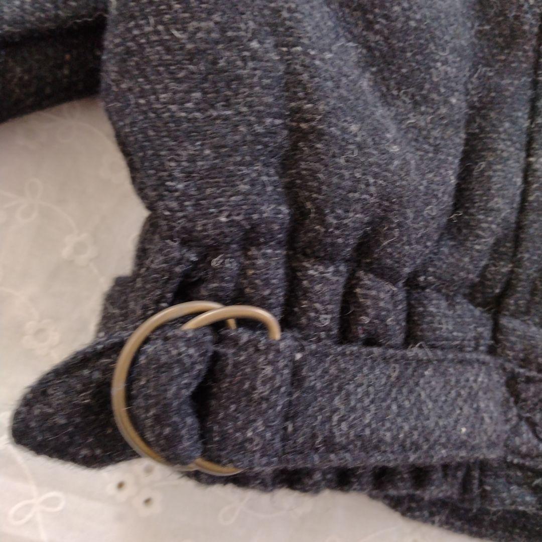 Vintage　80's　短丈　ウールジャケット　ブルゾン　ボンバージャケット