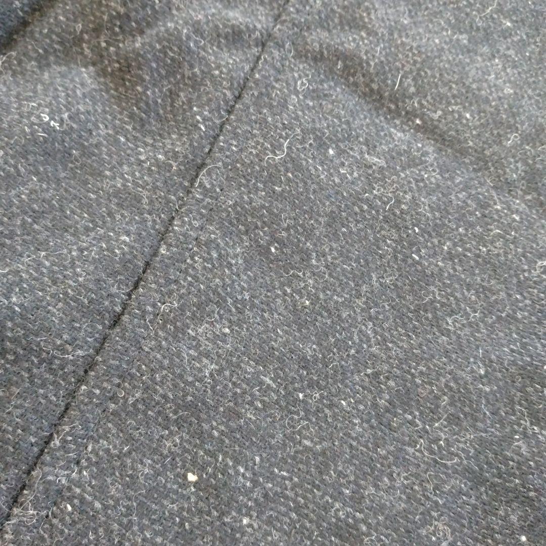 Vintage　80's　短丈　ウールジャケット　ブルゾン　ボンバージャケット