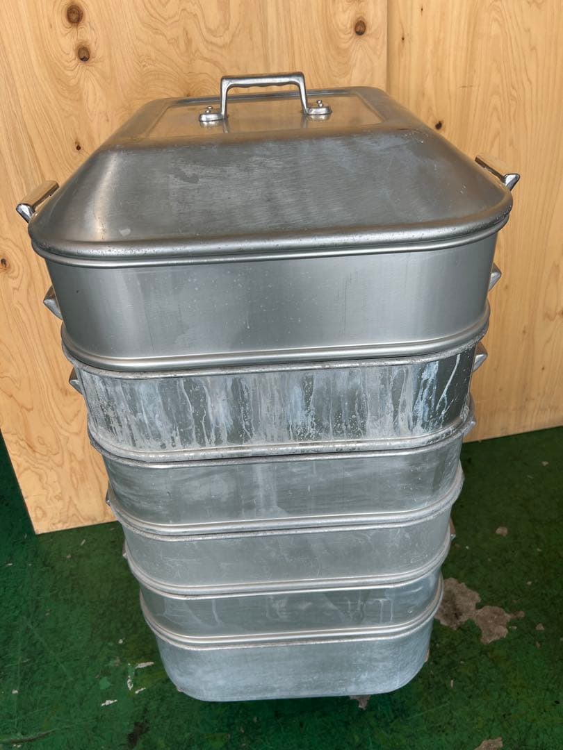 アルミ6段蒸し器