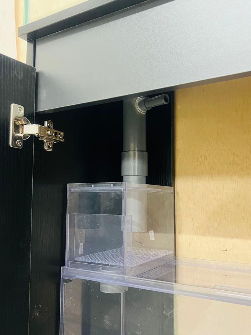 １セット限定　900×300×360㎜オールガラスオーバーフロー水槽 セット