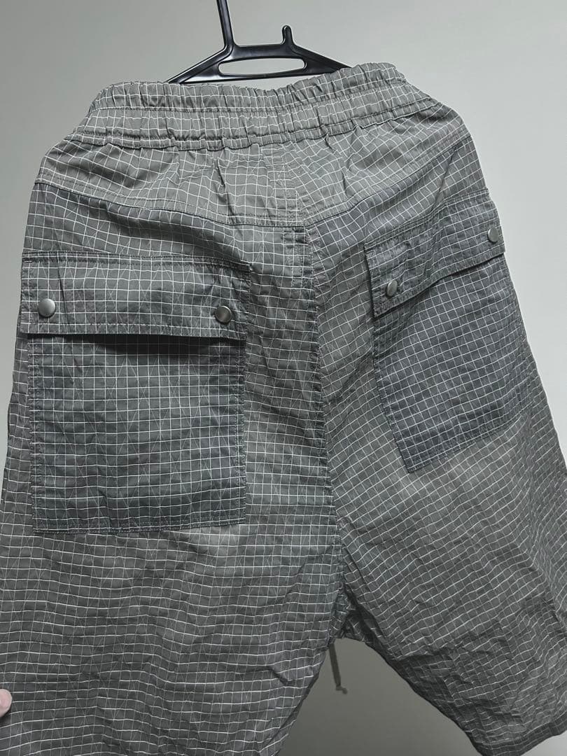 Rick Owens グレー チェック柄 サルエルパンツ