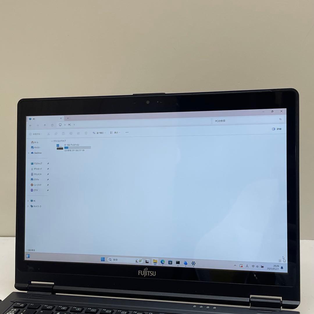 #892 富士通 P727/R i5-7300U 8Gb Office2021付