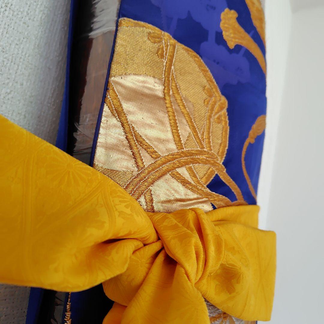 お琴カバー【鼓】着物帯 ゆたん油単ハンドメイド 和楽器 正絹 袋帯 生田流山田流