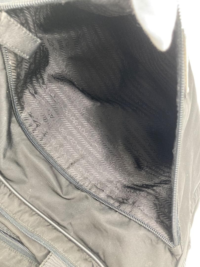 良品✨プラダ 三角ロゴ ブリーフケース ビジネスバッグ ナイロン 黒 ブラック