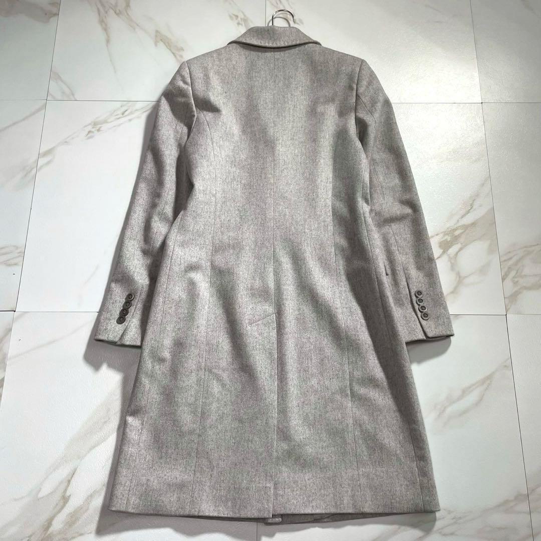 専用【極美品】バーニーズニューヨーク ロロピアーナ チェスターコートM グレー
