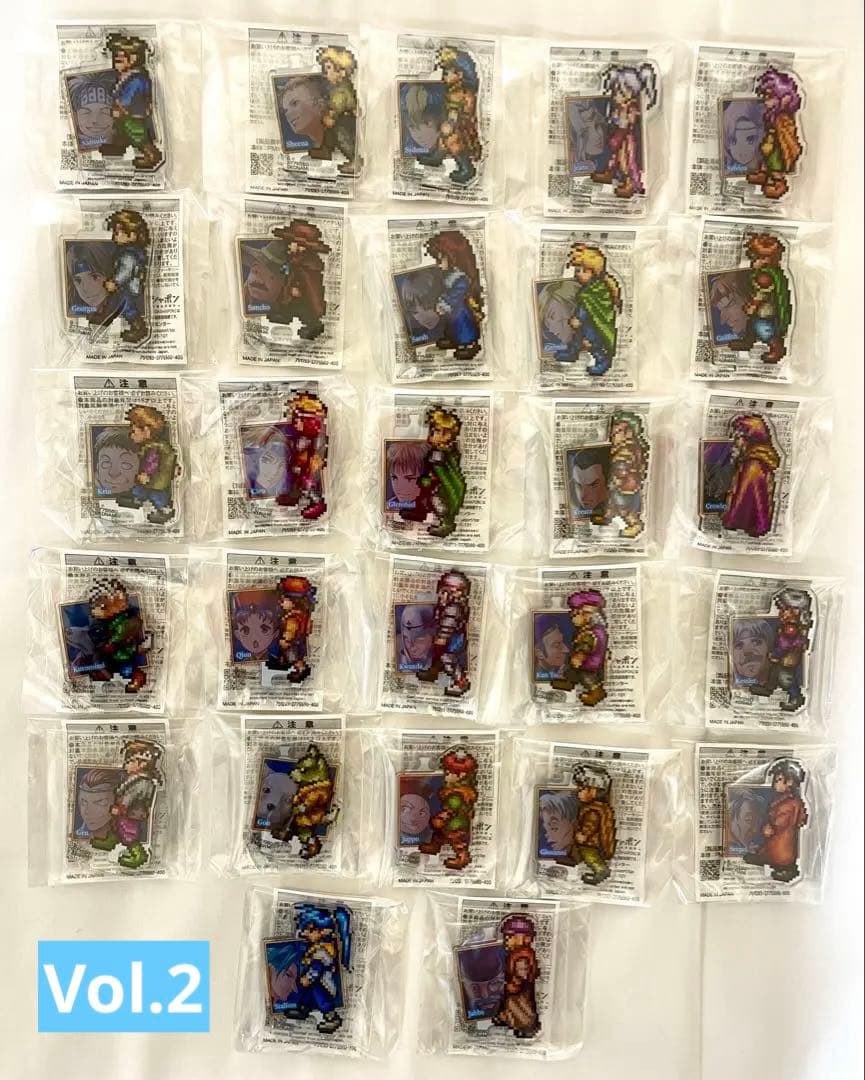 幻水1　コンプリートセット＋α　幻想水滸伝Ⅰ＆Ⅱ リマスター　アクリルスタンド