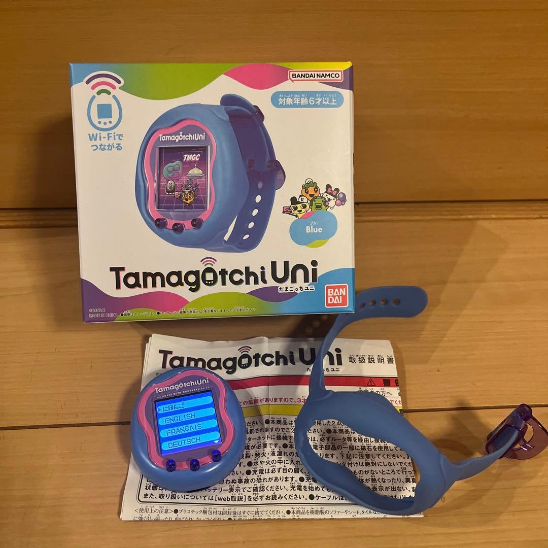 Tamagotchi Uni Blue バンド付き　たまごっちユニ　ブルー
