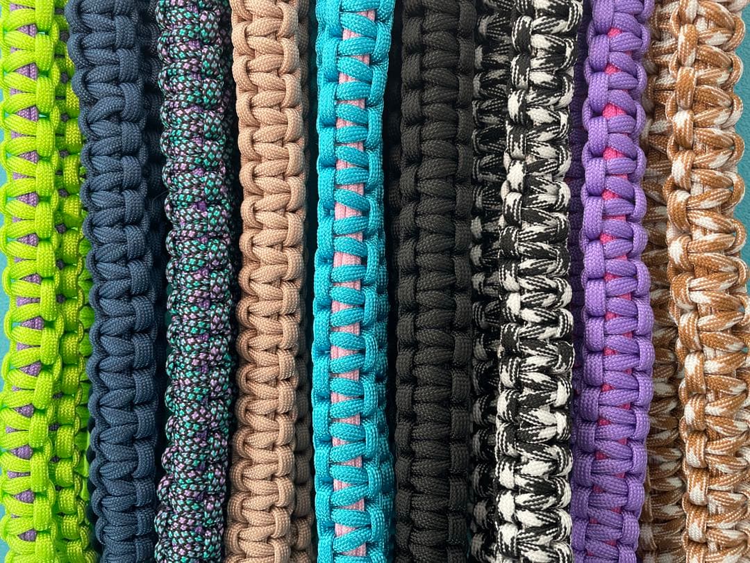 ハンドメイド　パラコード　スマホストラップ