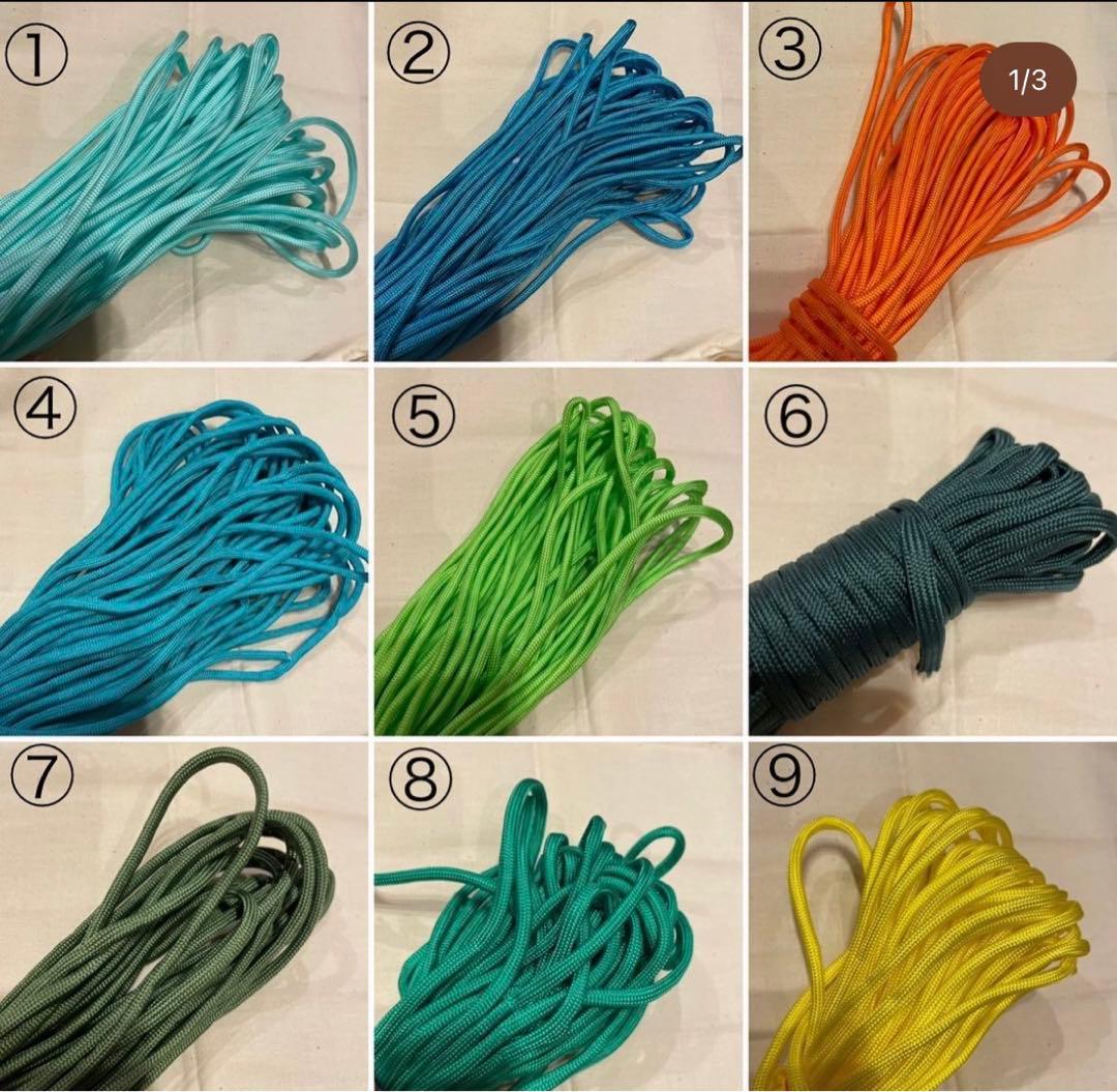 ハンドメイド　パラコード　スマホストラップ