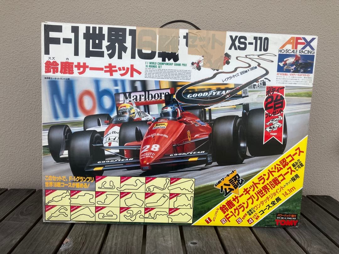 F-1世界16戦セット スロットカー　レーシングコース　XS-110 TOMY
