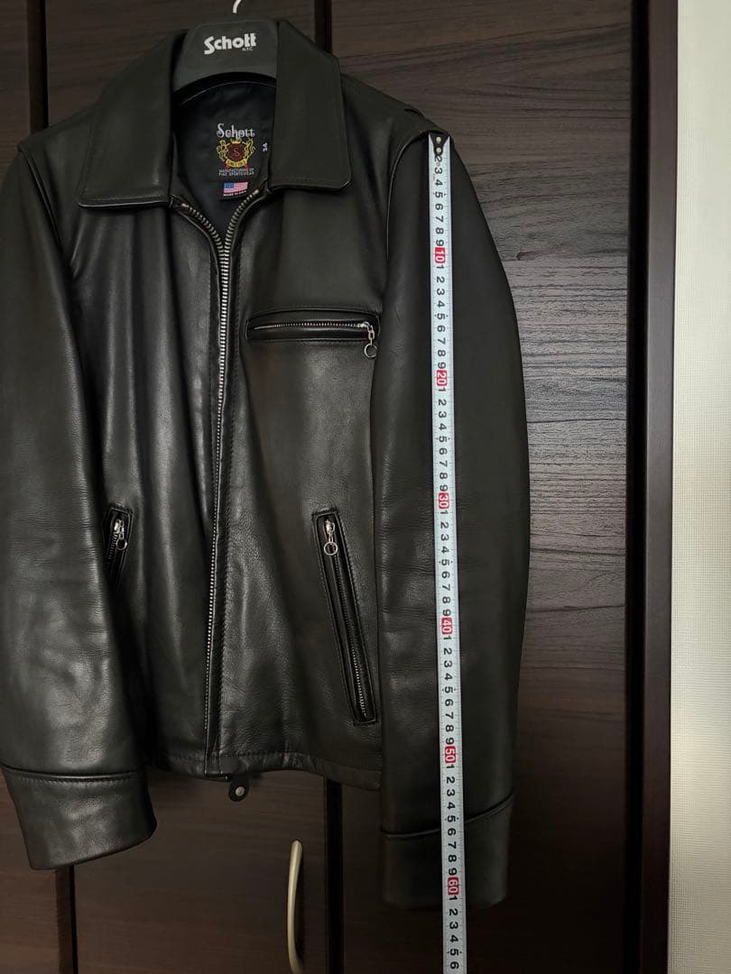 最終値下げ 超美品 Schott 103US レザー トラッカージャケット 34