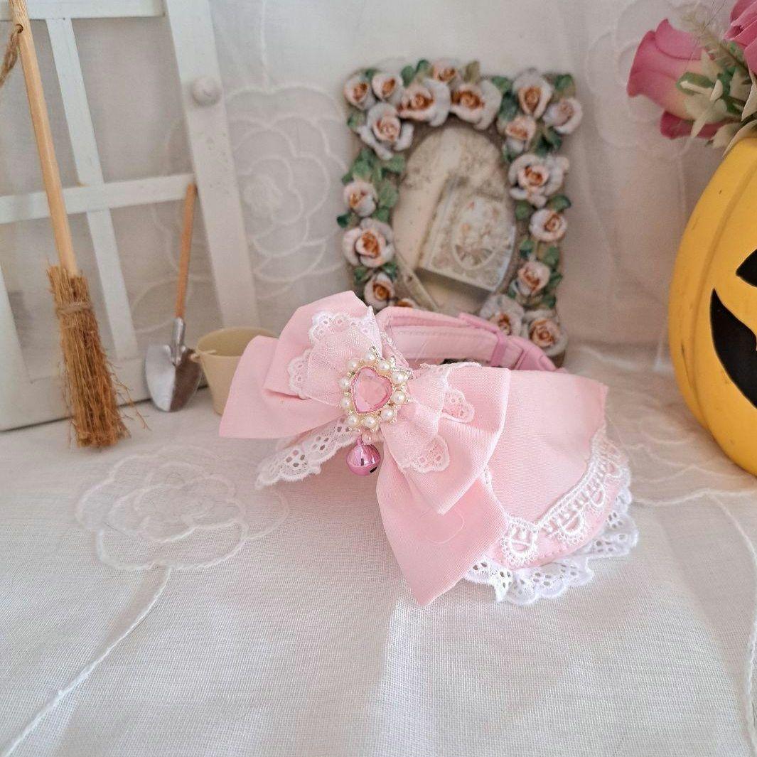 プッチ、ロリータスタイ(ピンク)わんちゃん猫ちゃん用