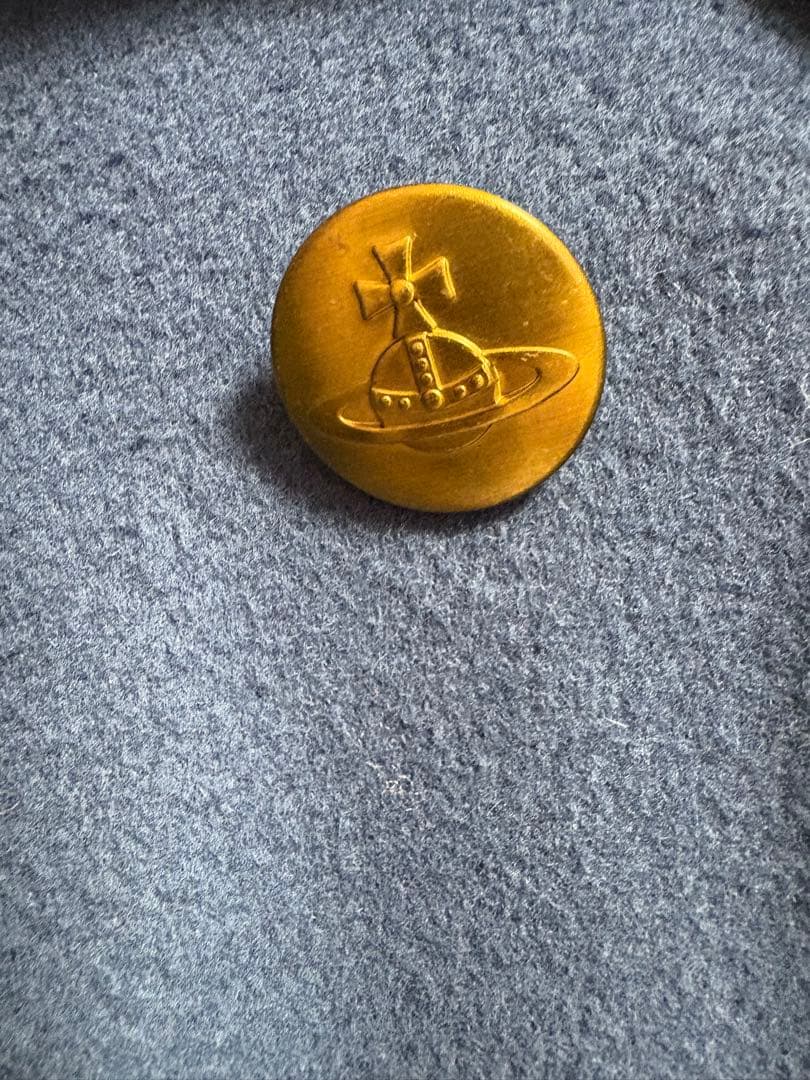 Vivienne Westwood 青 チェスターコート