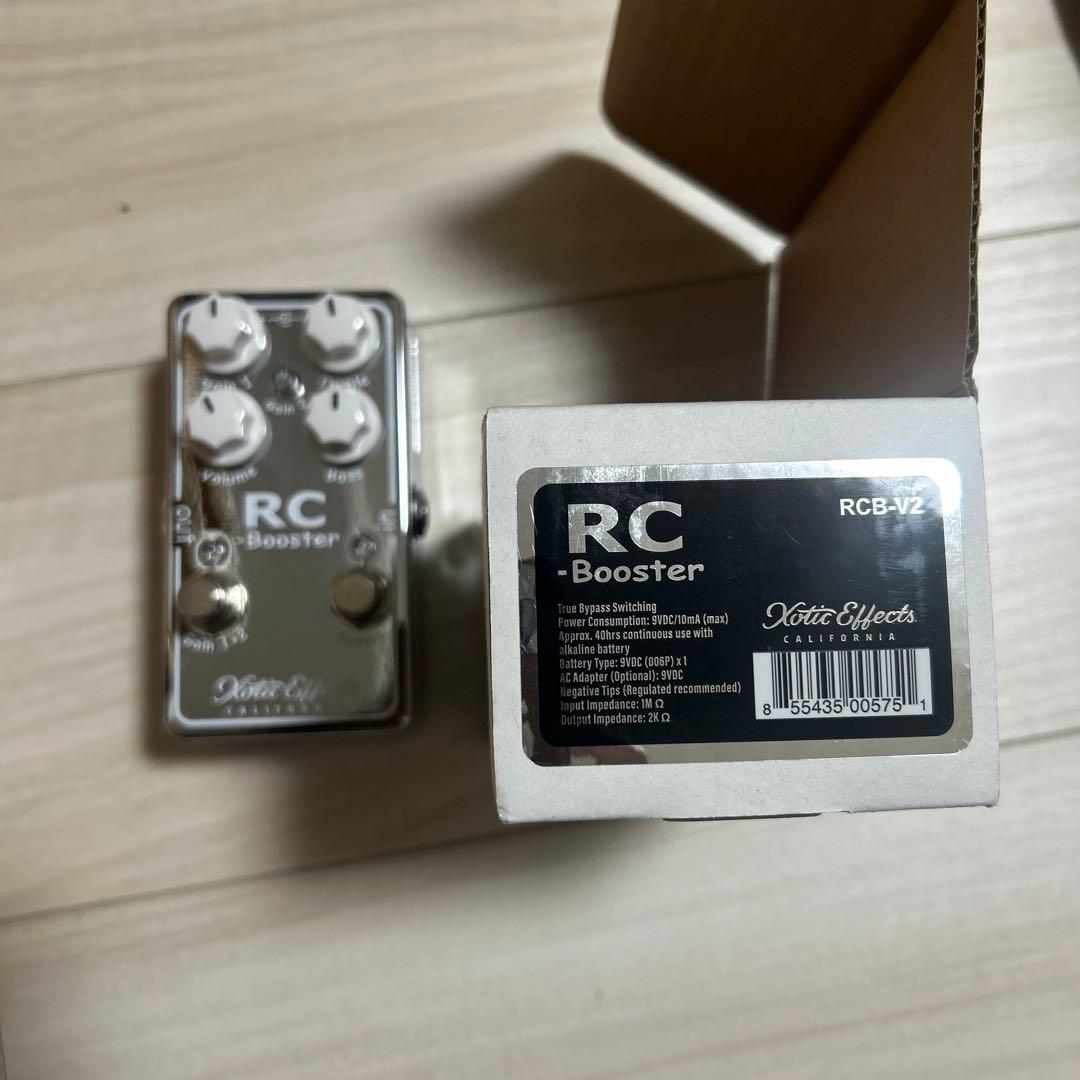 Xotic Effects RC Booster v2 エキゾチック ブースター