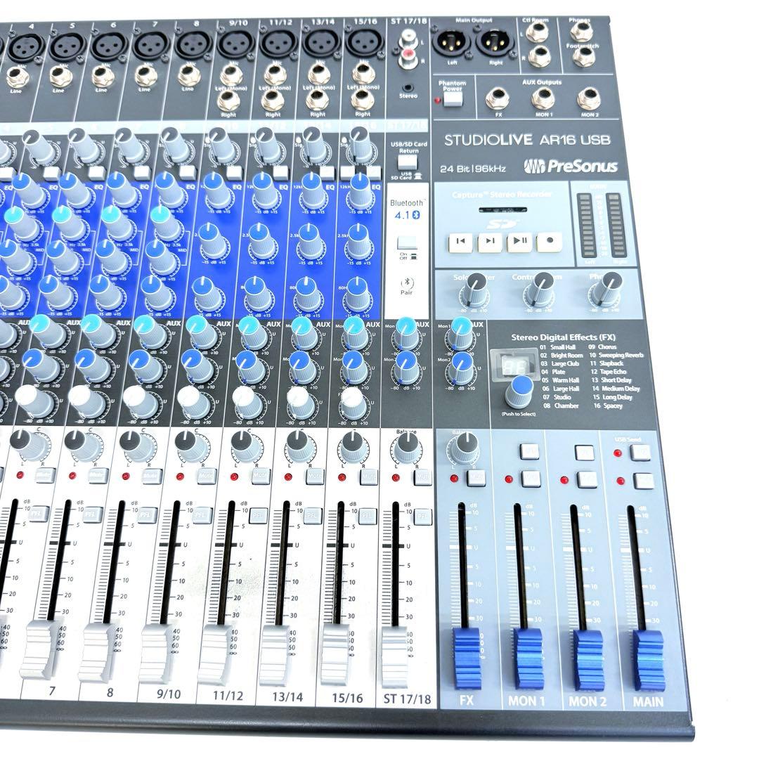 PreSonus STUDIOLIVE AR16 USB ミキサー