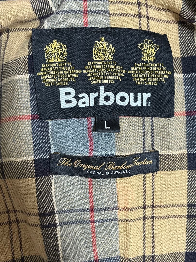 Barbour ジャケット ネイビー Lサイズ