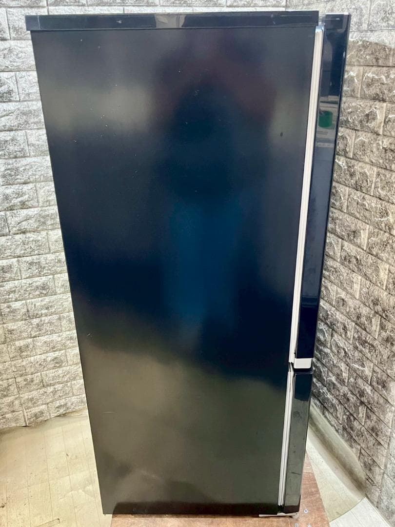 大阪送料無料★3か月保障★冷蔵庫★2018年★GR-M15BS(K)★R-101
