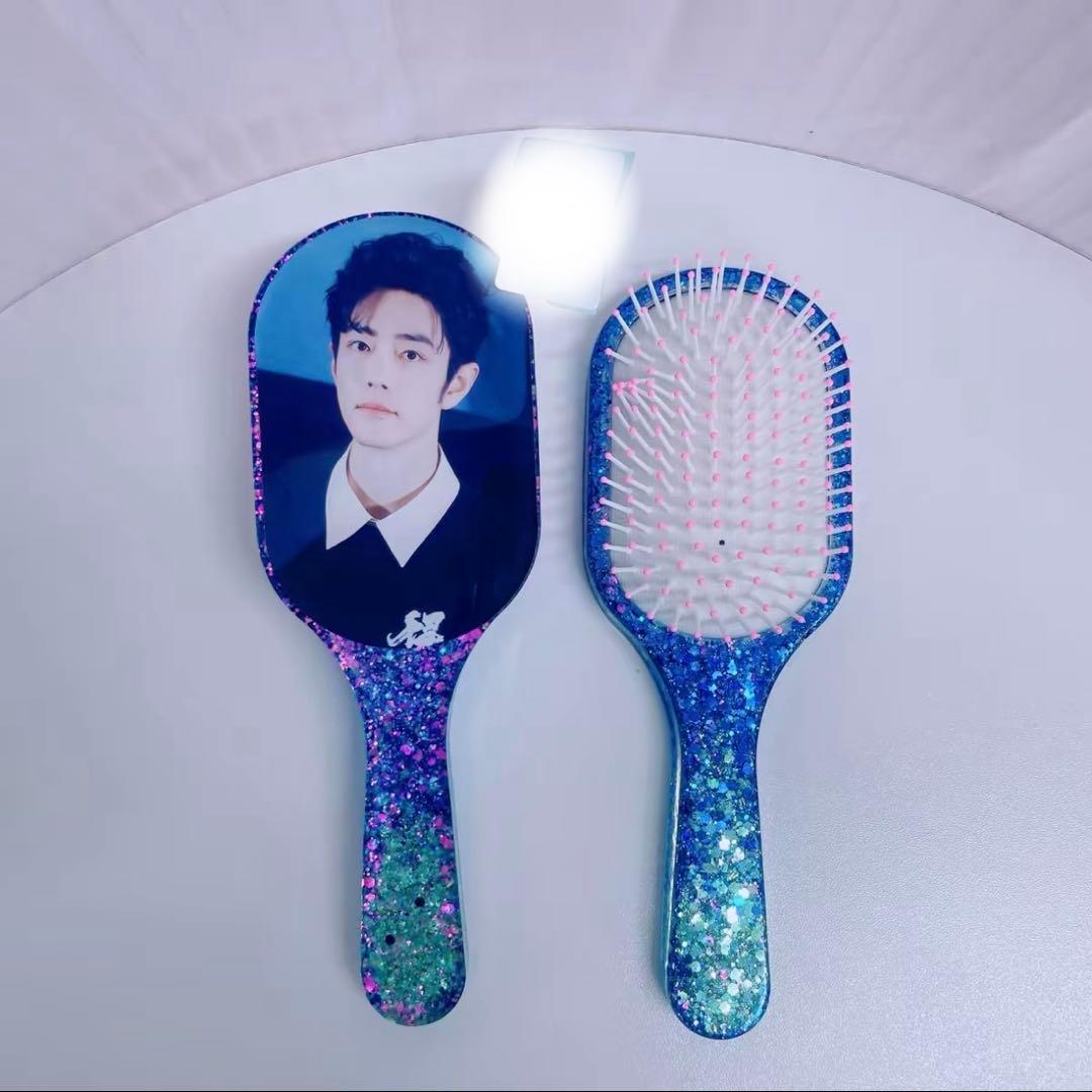 肖戦 超大レジンエアークッション付きヘアブラシ　7点セット❣️確認用0119