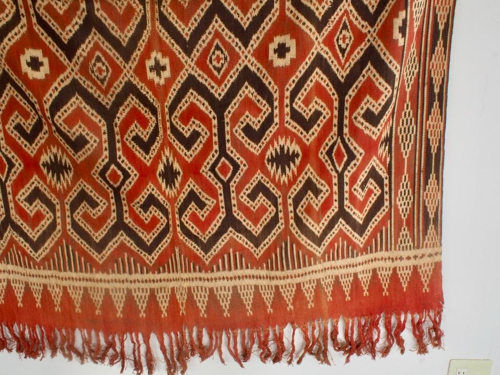 インドネシア スラウェシ島 トラジャ族のイカット4