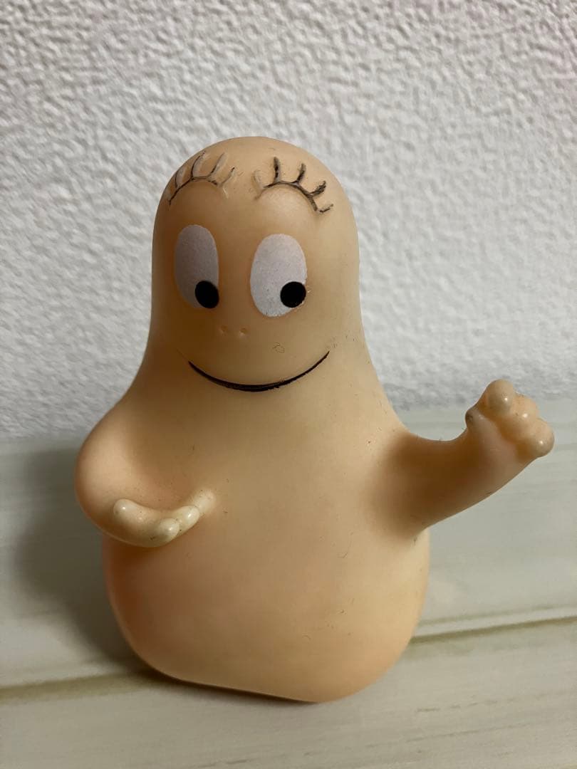 むぎ バーバパパ　ママ　ヴィンテージ　ソフビ人形 1975 当時物