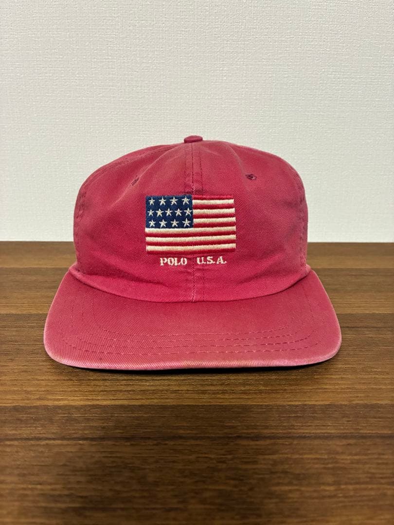 ラルフローレンPolo by Ralph Lauren キャップ アメリカ製