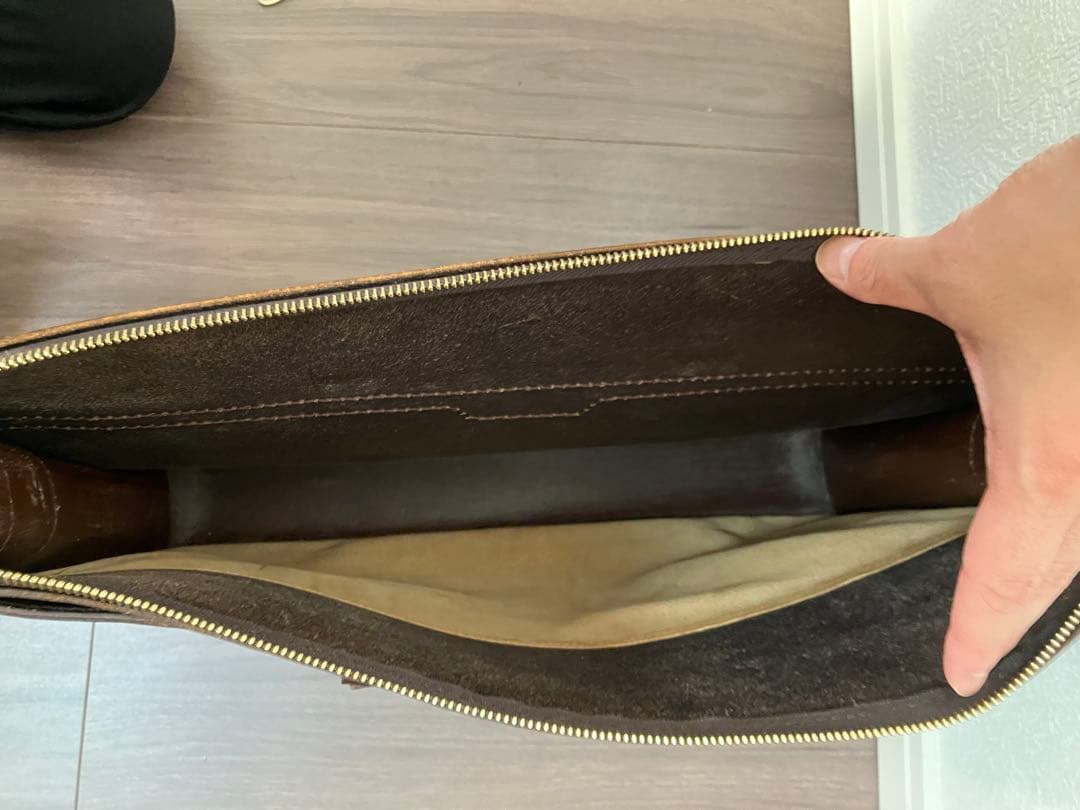 GLEN グレンロイヤル ブライドルレザー ブリーフケース ■美品