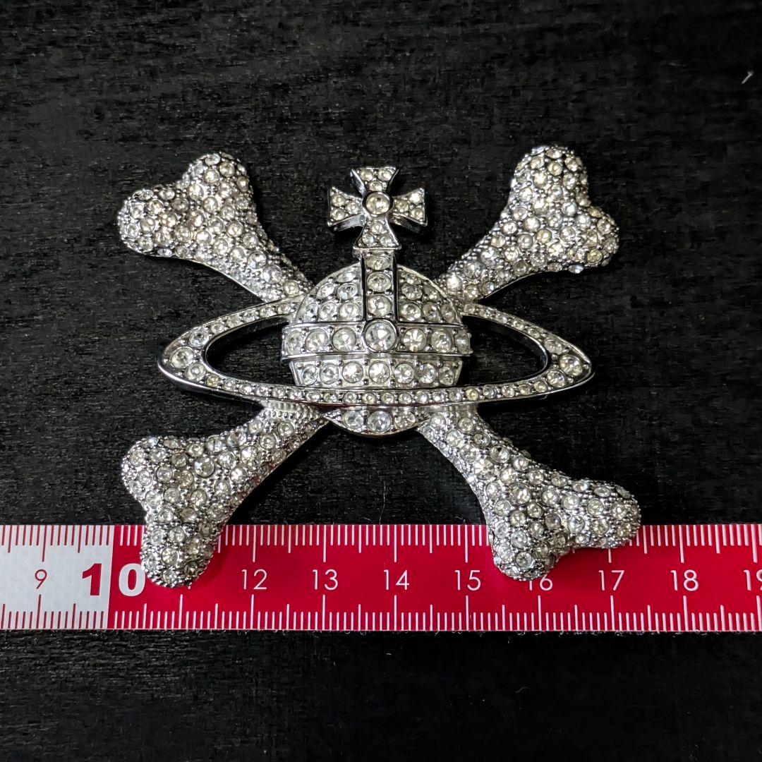 vivienne westwood パイレーツオーブ ラインストーン ブローチ